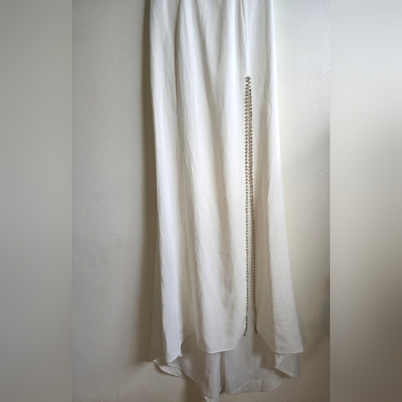 Ieena for Mac Duggal, Sweetheart Evening Gown w/Rhinestones, Ivory, Size 2, NWT! - Picture 6 of 12